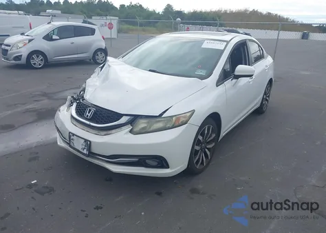 2014 Honda Civic Ex-L z USA, uszkodzony, nr VIN 19XFB2F99EE275726